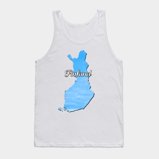 The map of Finland Tank Top